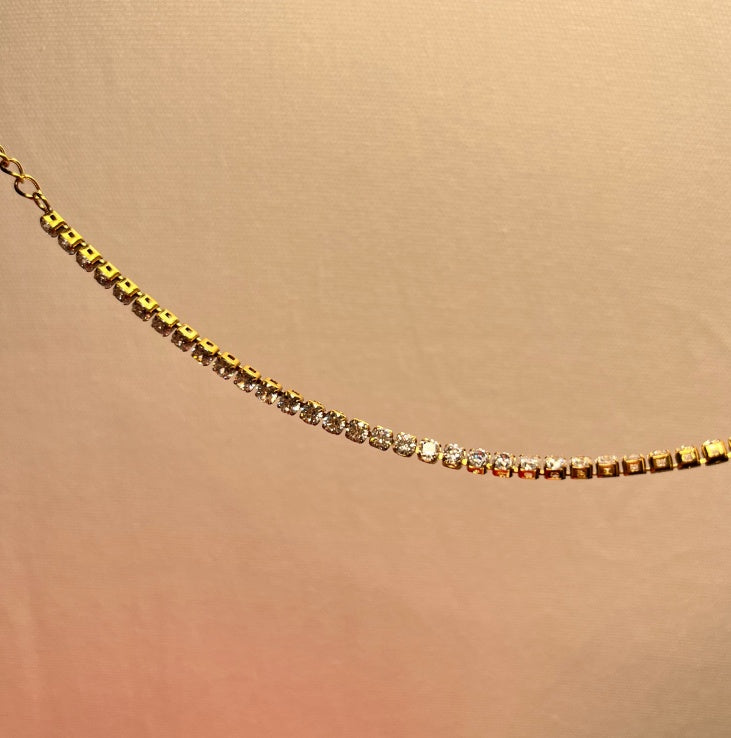 High-end Exquisite Ultra-flashing Starry Diamond Bracelet, Row Diamond Bracelet - DropOnline.co