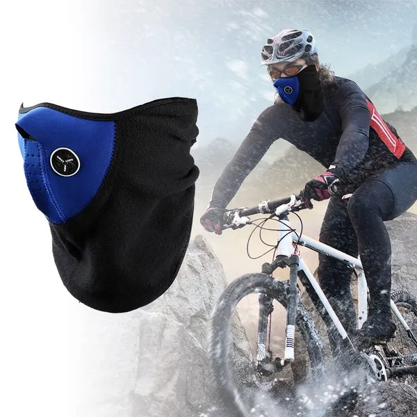 Half Face Mask - Breathable Windproof Neck Warmer for Bike & Motorcycle - DropOnline.co