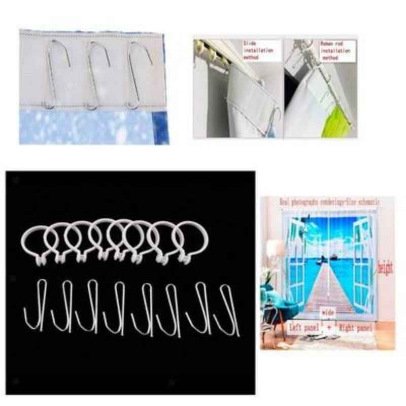 Christmas Pattern Home Decoration - Living Room Bedroom Window Curtains - DropOnline.co