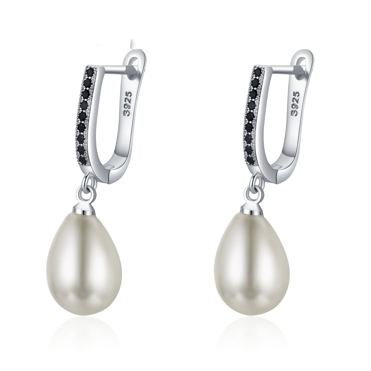 Popular OL Accessories Circle Full Rhinestone Zircon Earrings - DropOnline.co