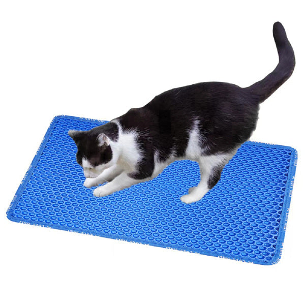 Double Layer Rice Shaped Cat Litter Pad - DropOnline.co