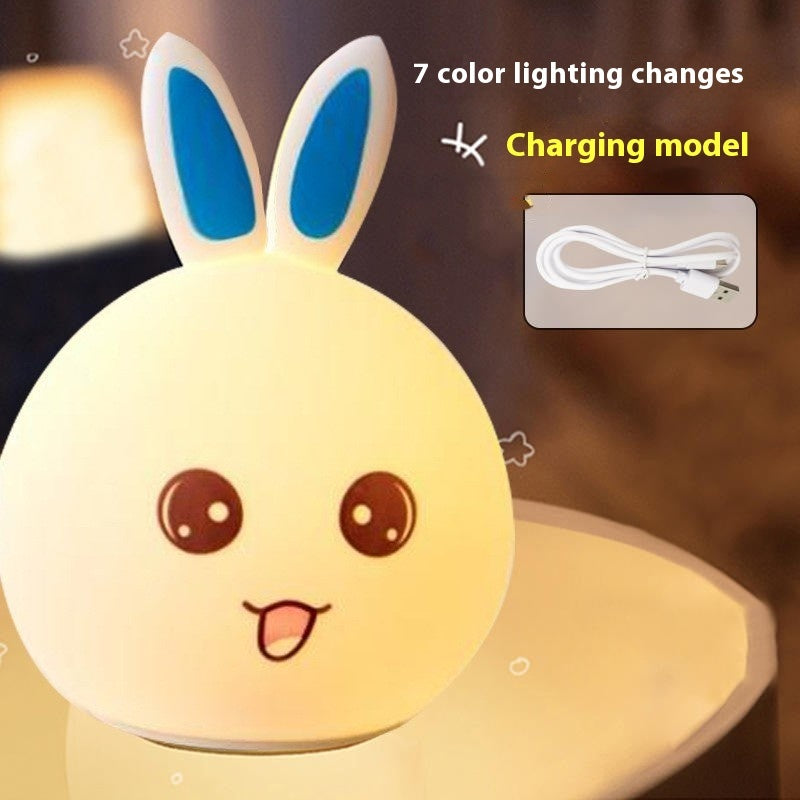 Bedroom Bedside With Sleeping Eye Protection Silicone Night Lamp Home Decor - DropOnline.co