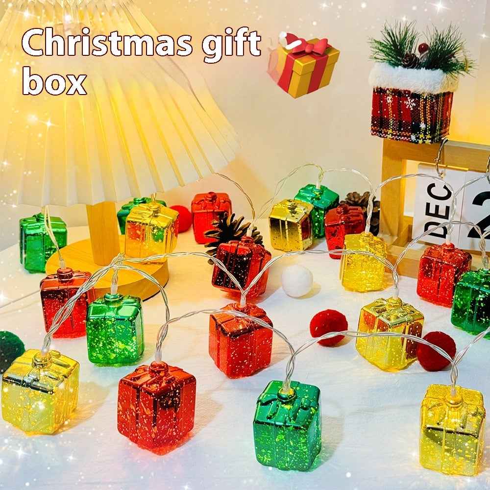 Christmas String Lights - Festive LED Atmosphere Lighting Chain for Party & Scene Decoration - DropOnline.co