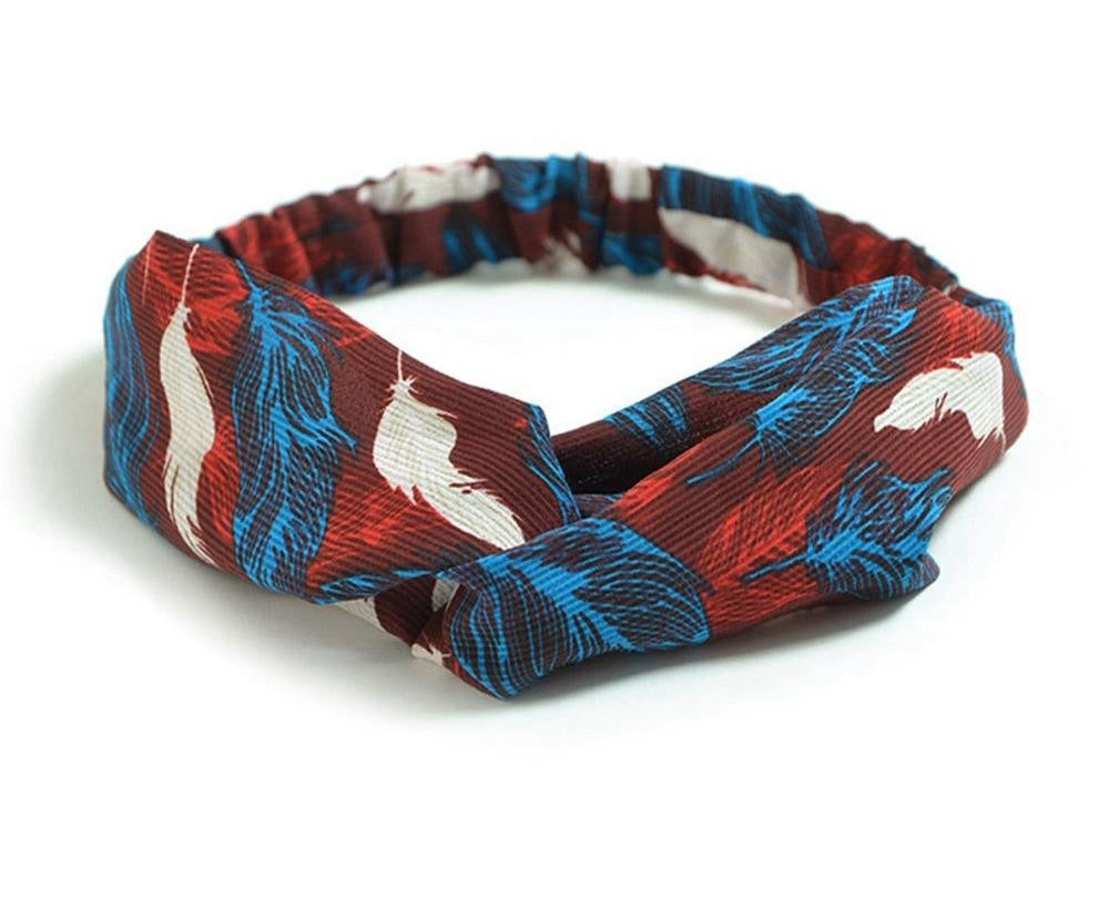 Women's Retro Style Printed Headband - DropOnline.co
