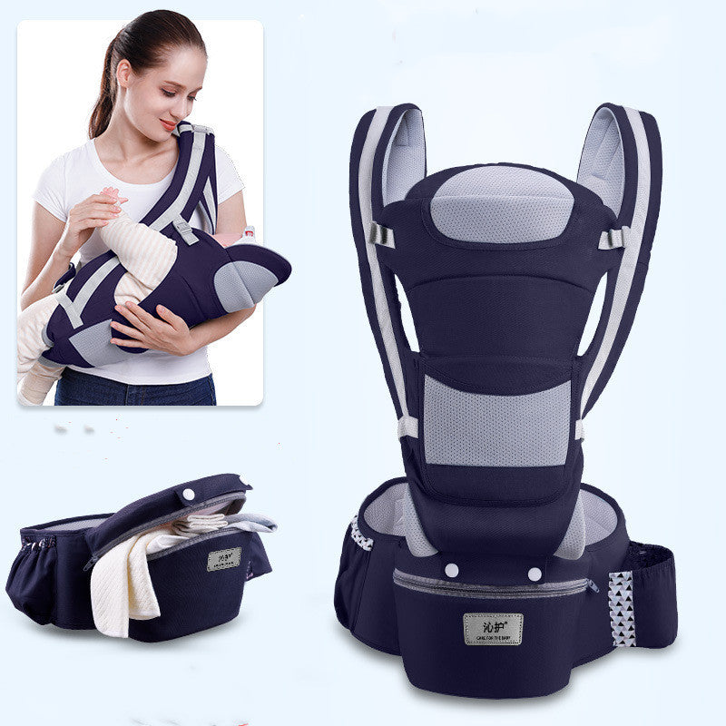Multi-Functional Baby Hip Seat Carrier - Ergonomic Waist Stool for Infants & Toddlers - DropOnline.co