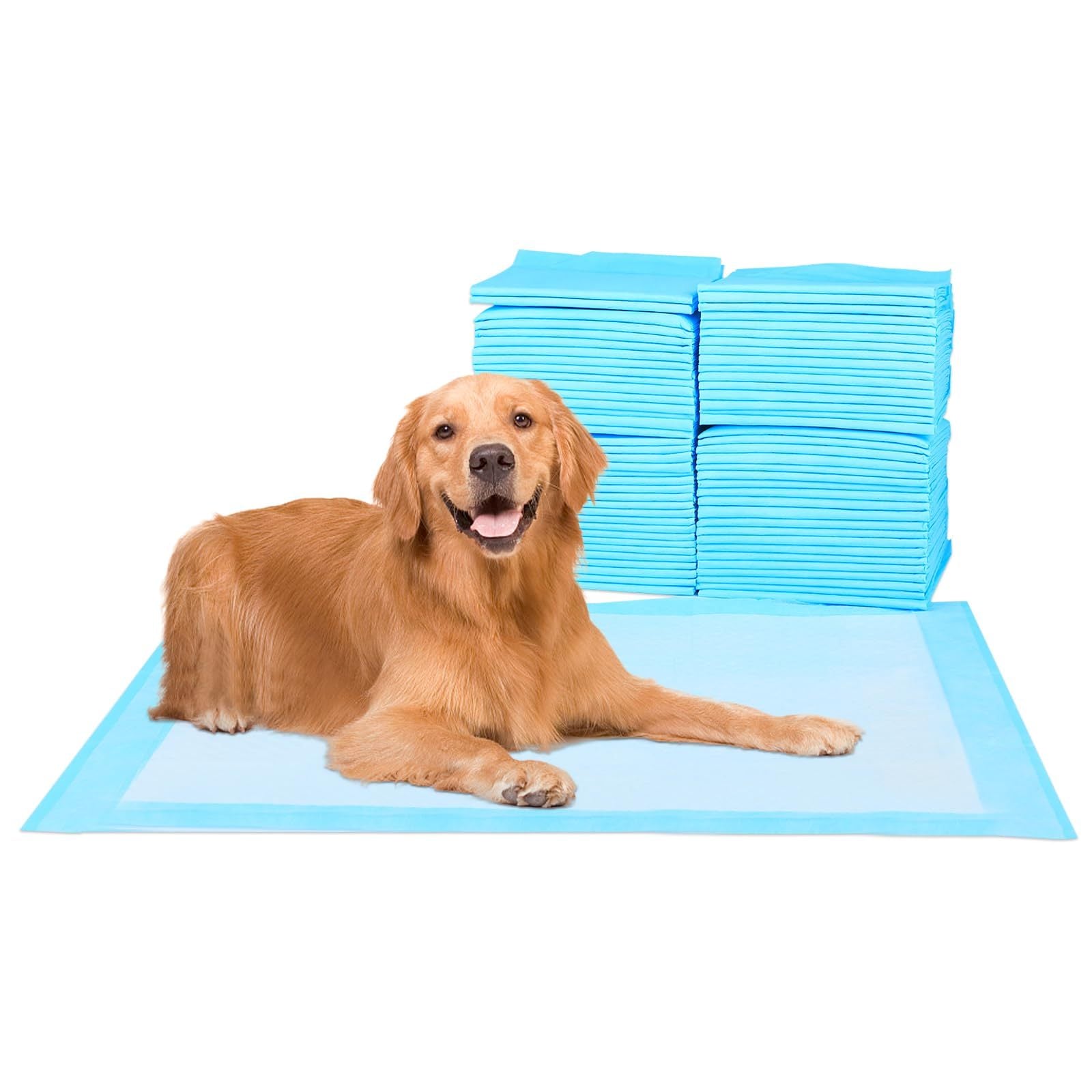 40 Pcs 30 Inchesx 30 Inches   Premium Disposable Training Pads, Pee Pads, Training Pads, Disposable Puppy Pee Pads, Quick Absorb And Odor Control, Manufactured In The US - DropOnline.co