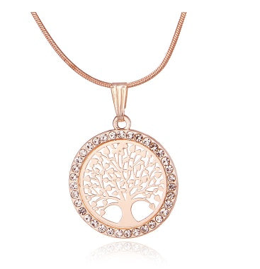 Asgard Crafted Celtic Tree Of Life Ladies Pendant With Cubic Zirconia - DropOnline.co