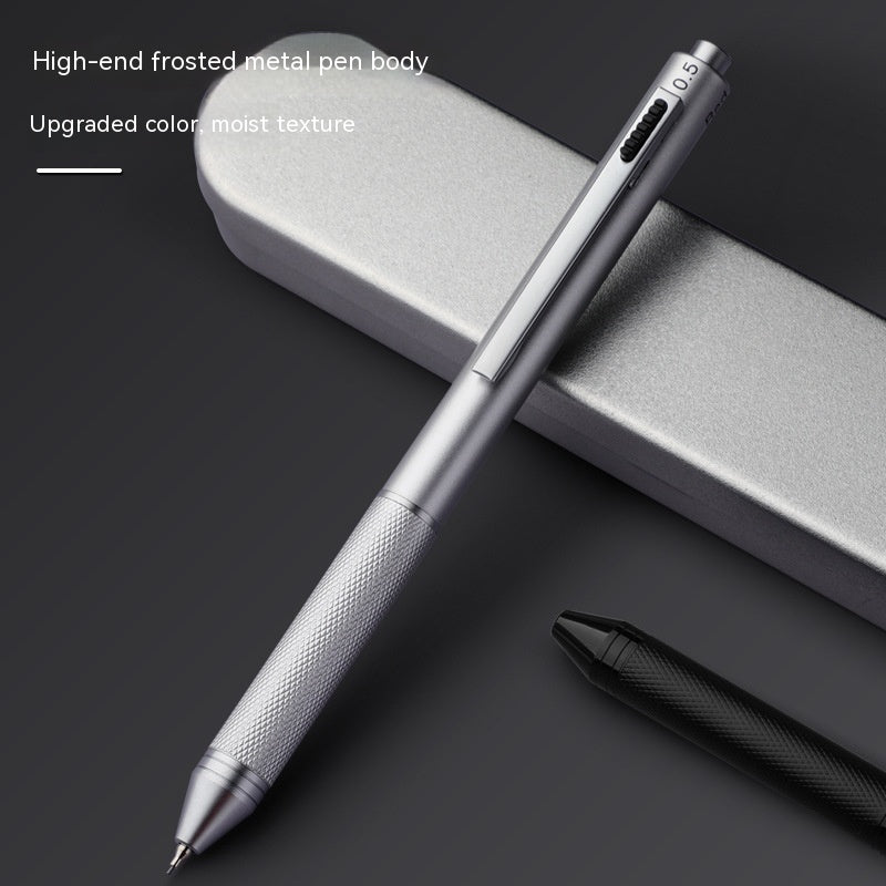 Gravity Induction Pen Press Metal Gel Pen Ballpoint Pen Four-in-one - DropOnline.co