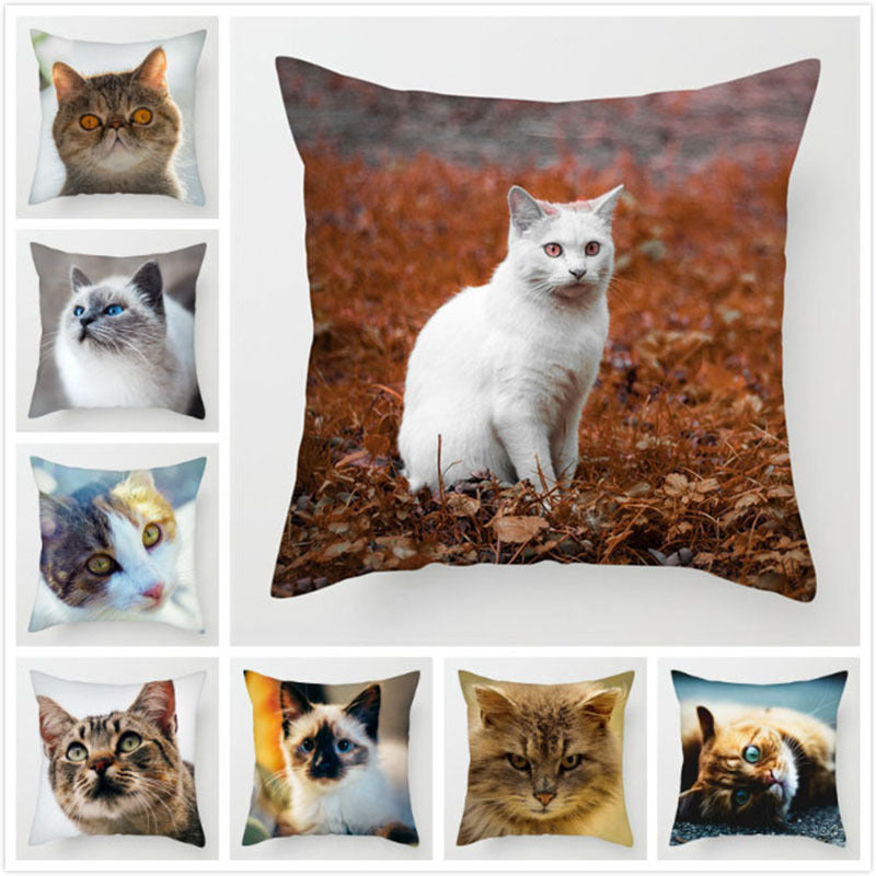 Hairless Pillowcase Home Sofa Cushion Cover - Smooth Decorative Throw Pillow Case - DropOnline.co