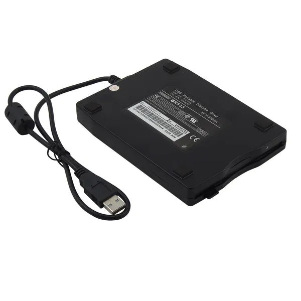 3.5' USB 2.0 Data External Floppy Disk Drive 1.44MB For Laptop PC Win 7 8 10 Mac - DropOnline.co
