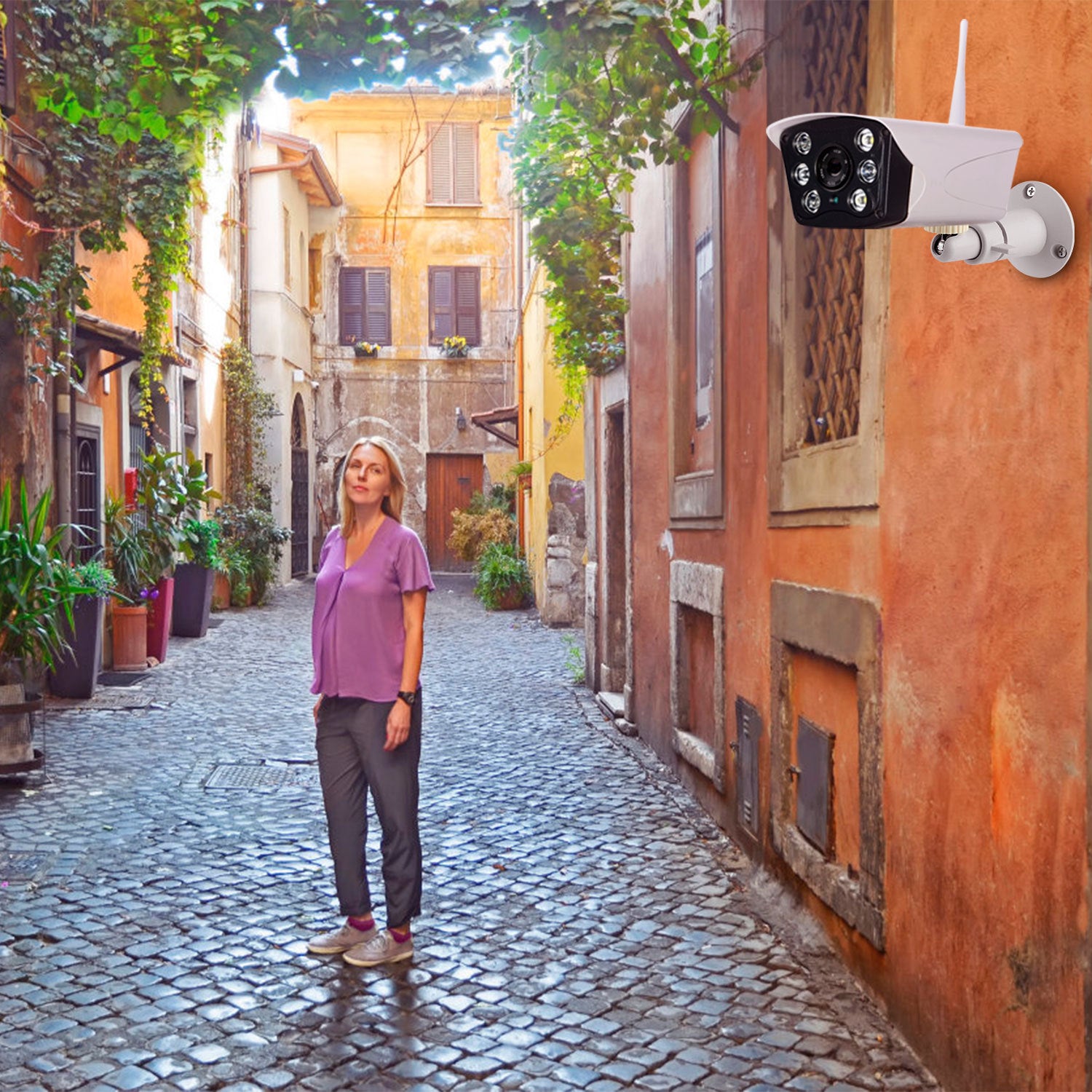 3 Packs  Per Set Security Camera Wall Mount For Arlo 360 Degree Adjustable Camera Holder Garden Patio Screw Mount Universal Fit For  Imperial Standard Screw Interface No Camera - DropOnline.co