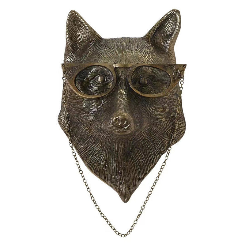 Antique Bronze Animal Pendant - Indoor Home Bedroom Decor Hanging Ornament - DropOnline.co
