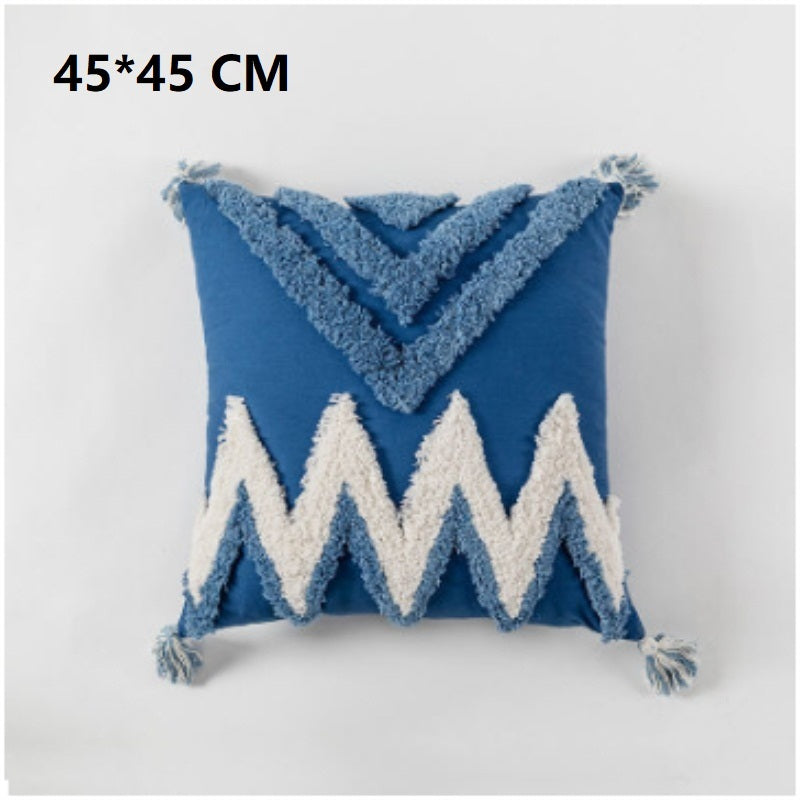 Tassel ethnic cushion - DropOnline.co