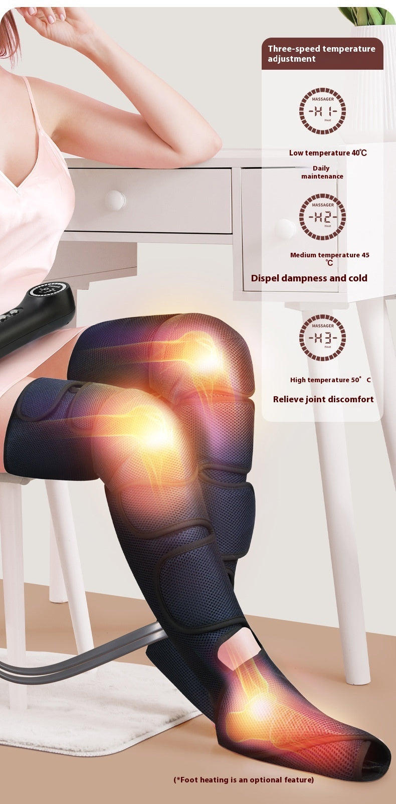 Pneumatic Massager For Kneading Legs - DropOnline.co