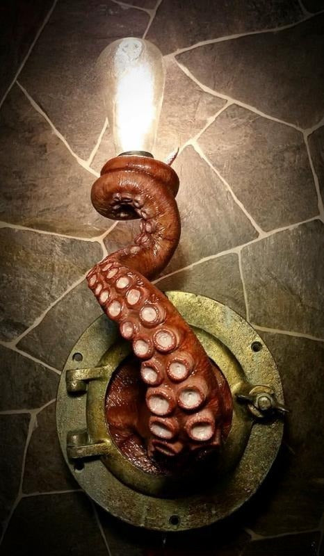 Retro Octopus Electric Light Tentacle Wall Sconces Lamp for Home Decor - DropOnline.co