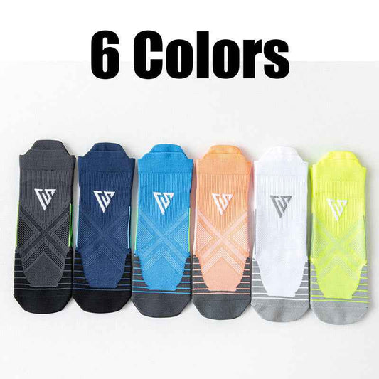 6 Pairs For Women Compression Sports Socks  Crew Athletic Hiking Wicking Anti Blister Cushioned Anti-odor And Breathable For Running Hiking Cycling Fitness