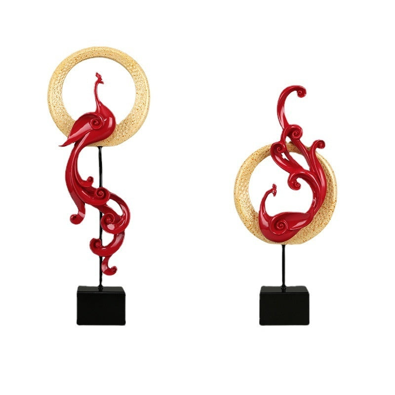 Creative Light Luxury Phoenix Ornament Crafts - DropOnline.co