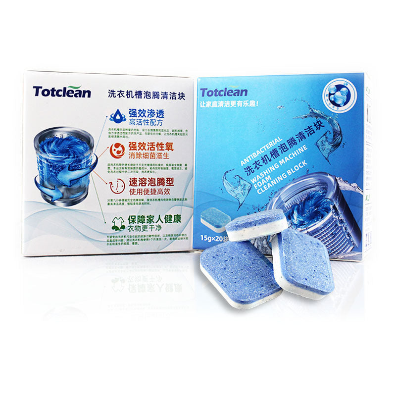 Washing Machine Tub Bomb Cleaner - Deep Cleaning Tablets for Fresh & Bacteria-Free Laundry - DropOnline.co