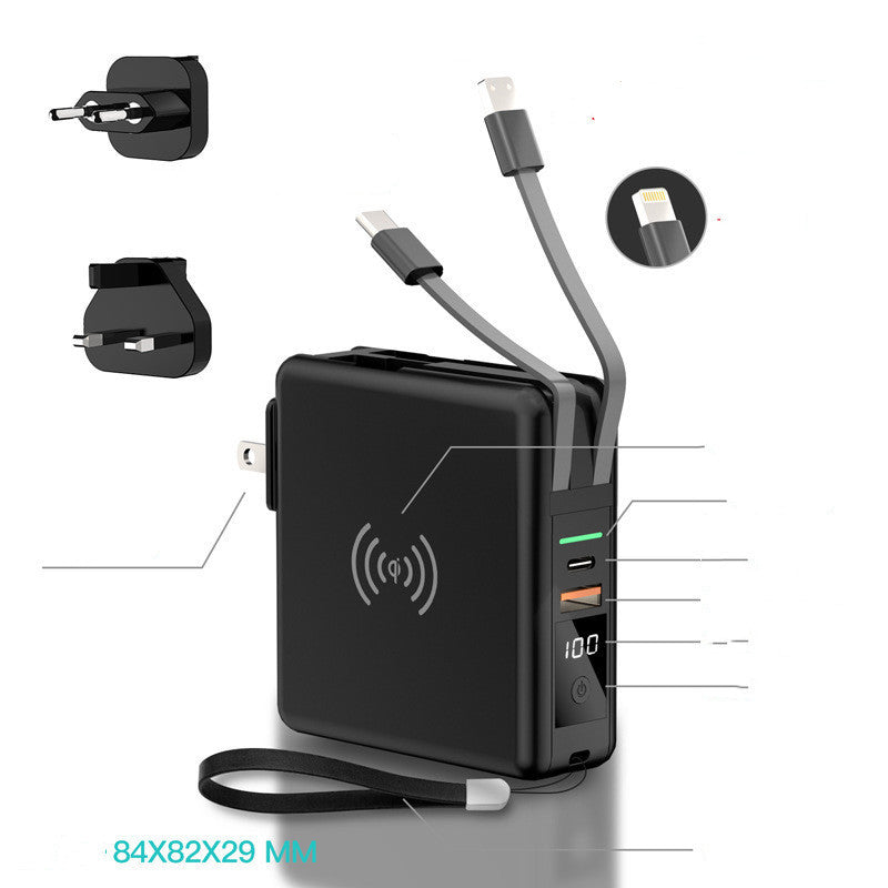 Super QI Wireless Charging Treasure PD20W Fast Power Bank - DropOnline.co