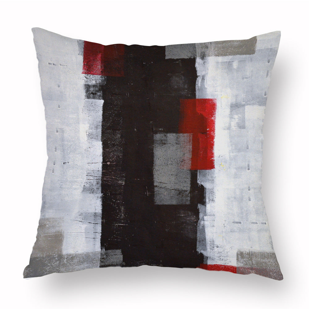 Geometric Digital Printing Cushion For Home Sofa - DropOnline.co