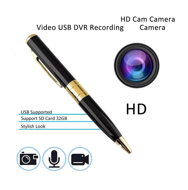 Pen Camera Cam Mini Hidden Pocket Audio Video Recorder DVR Security 1080P HD USA - DropOnline.co