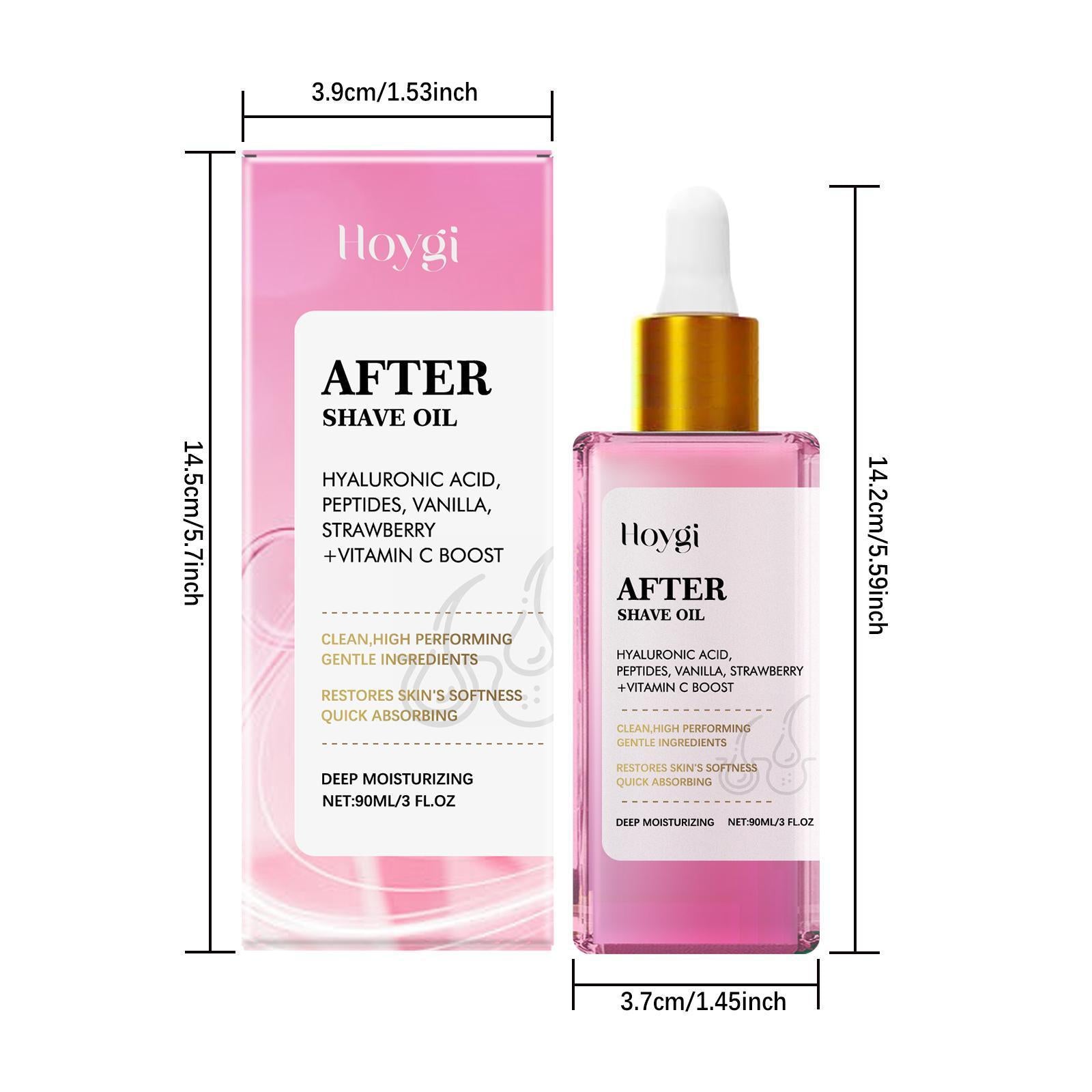 Hoij Strawberry Aftershave Oil Soothing And Moisturizing Daily Care - DropOnline.co