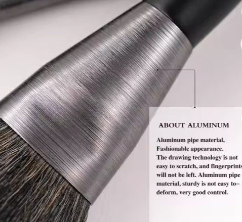 BEILI Low MOQ Ship Fast Custom High Quality Make Up Brushes Wholesale Wood Handle Premium Natural10pcs Makeup Brush - DropOnline.co