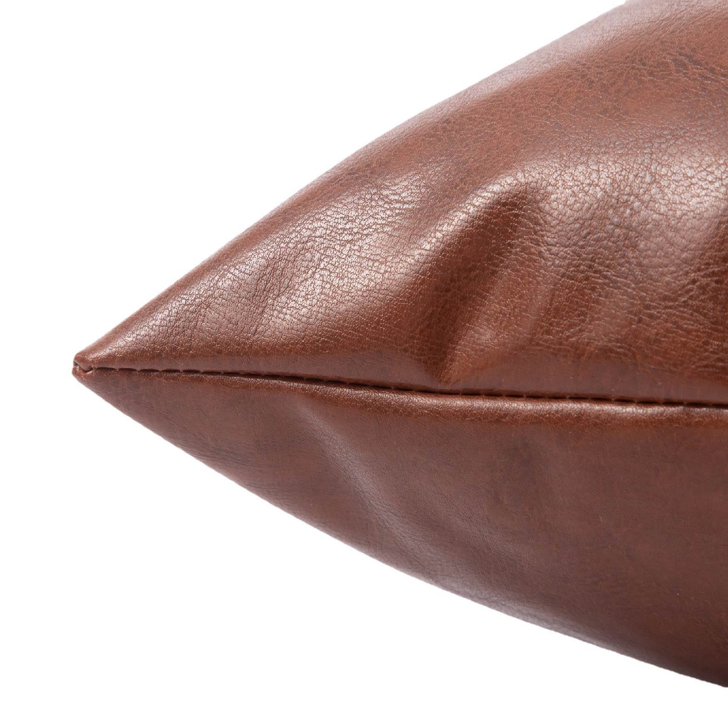 Leather Pillowcase Cushion Sofa Cushion Pillow Cover - DropOnline.co