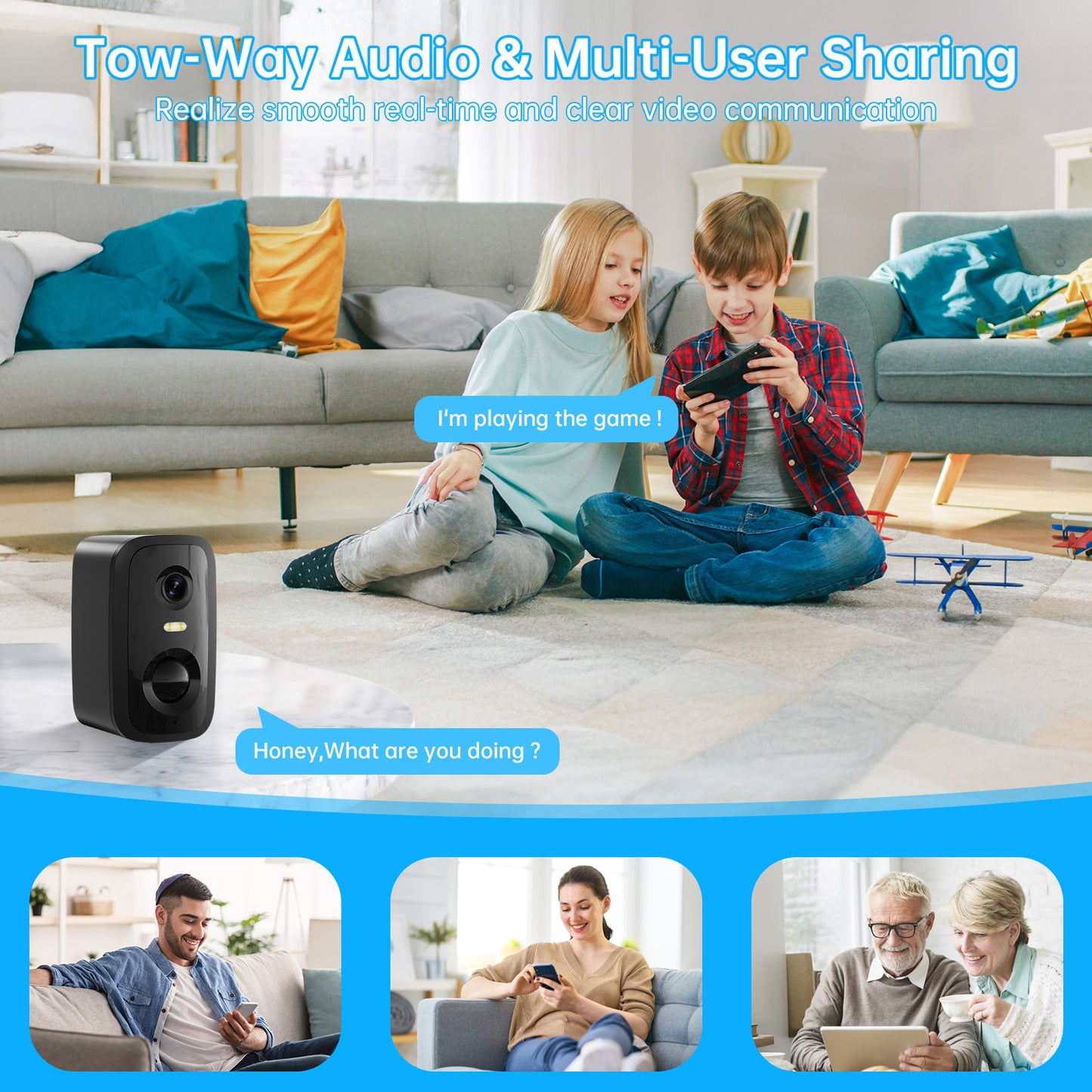 Low Power Security Camera CL30 Outdoor Security Cameras Motion Detected Easy To Set Up Wireless Battery Camera With Solar Panel - DropOnline.co