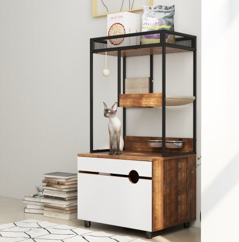 The Outer Shell Of The Garbage Bin In The Cat Cabinet - DropOnline.co
