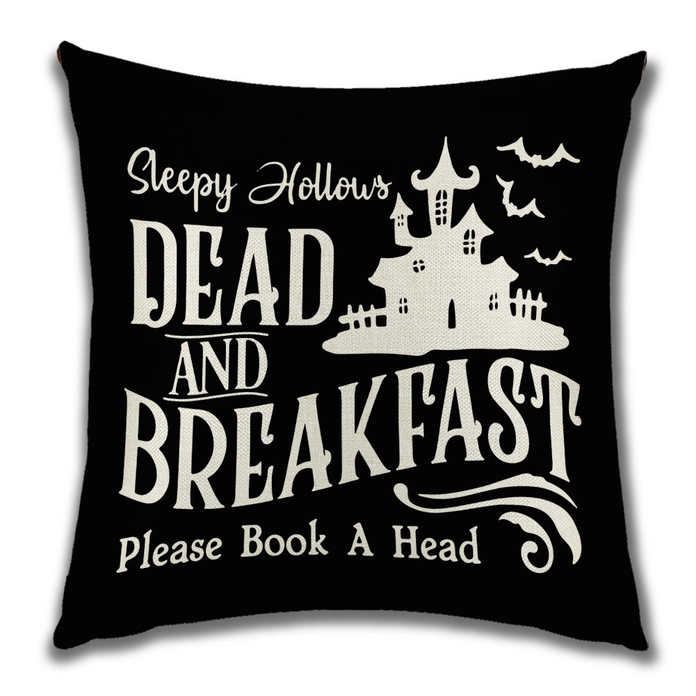 Cartoon Pumpkin Castle Sofa Cushion Cushion Pillowcase - DropOnline.co