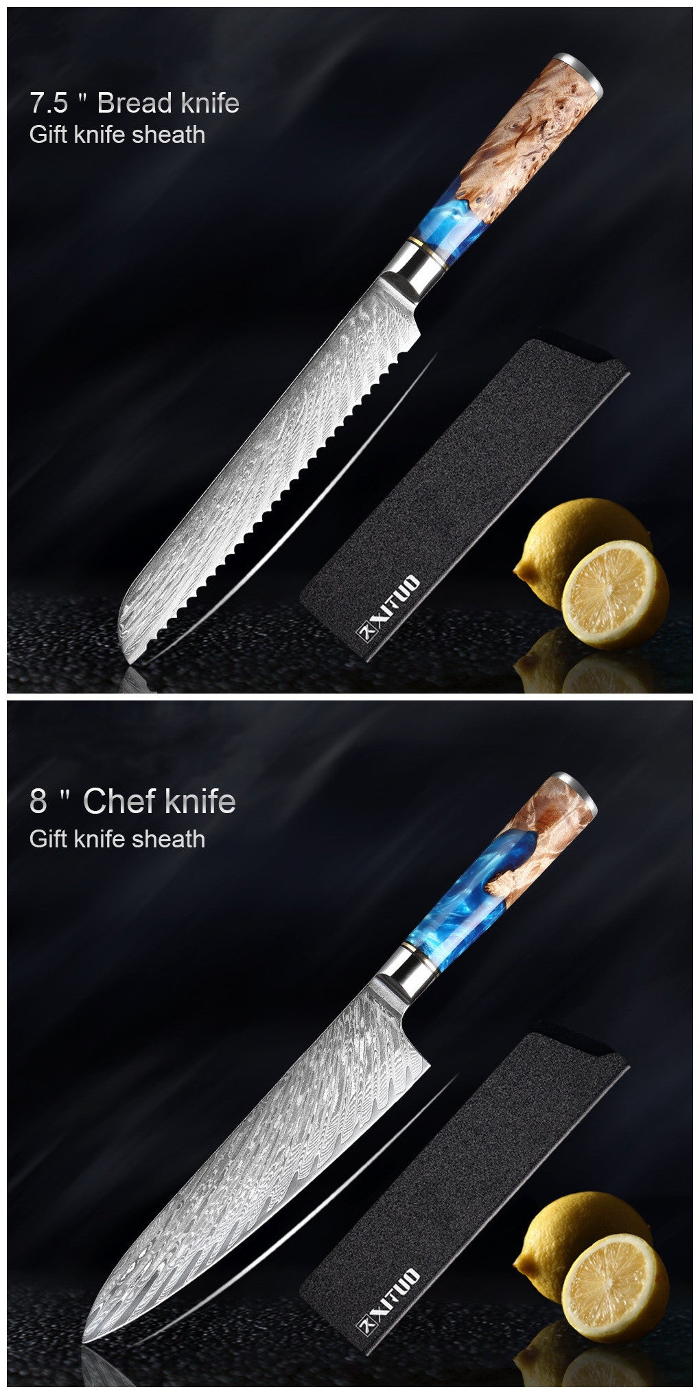 Kitchen Knife Set Chef's Knife Meat Chopping Knife - DropOnline.co
