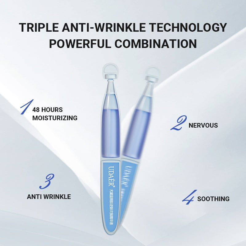 Blue Copper Peptide Essence, Rejuvenating, Moisturizing, Anti-wrinkle, Soothing And Repairing - DropOnline.co