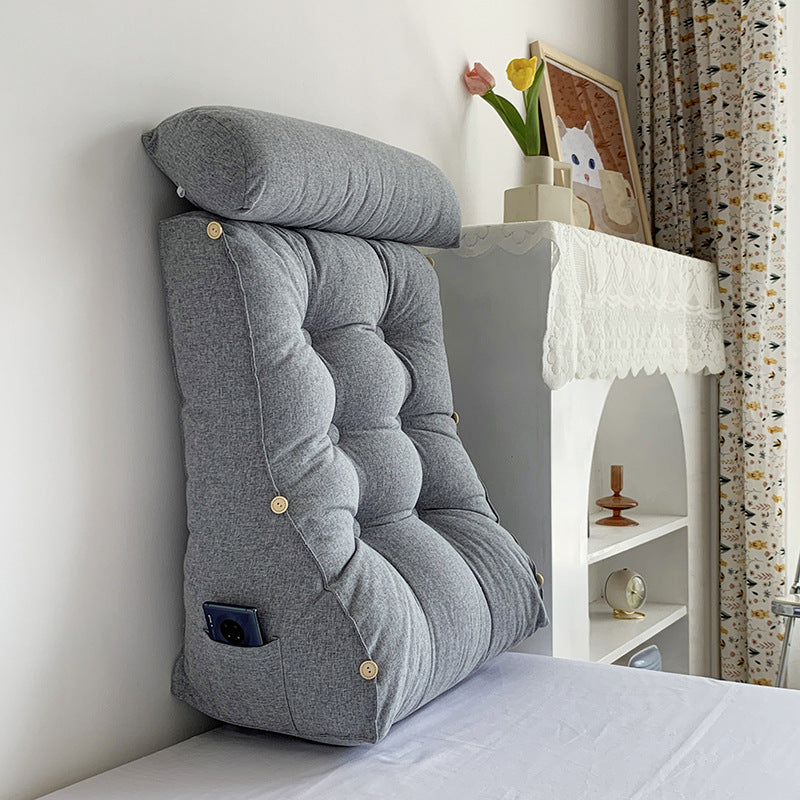 Ergonomics Bedside Cushion Lumbar Cushion Pillow - DropOnline.co