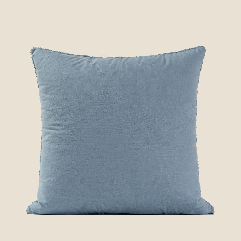 Ins Blue Planet Embroidered Pillow Living Room Sofa Cushion - DropOnline.co