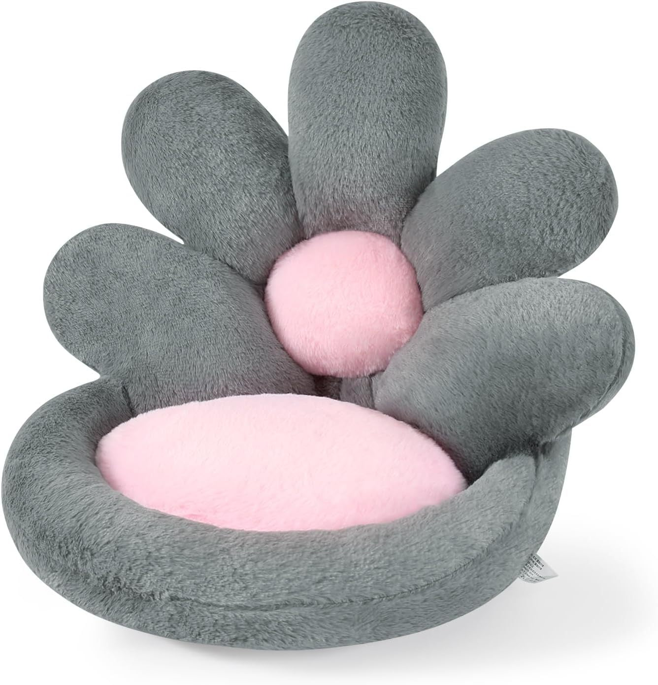 Round Nesting Cat Scratching Board - Flower Shape Seat Cushion Comfy Gaming Chair Pet Mat 19 Inch - DropOnline.co