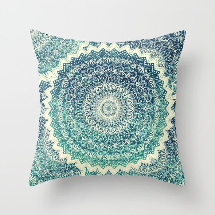Polyester Pillow Home Decor Sofa Cushion Cover - DropOnline.co