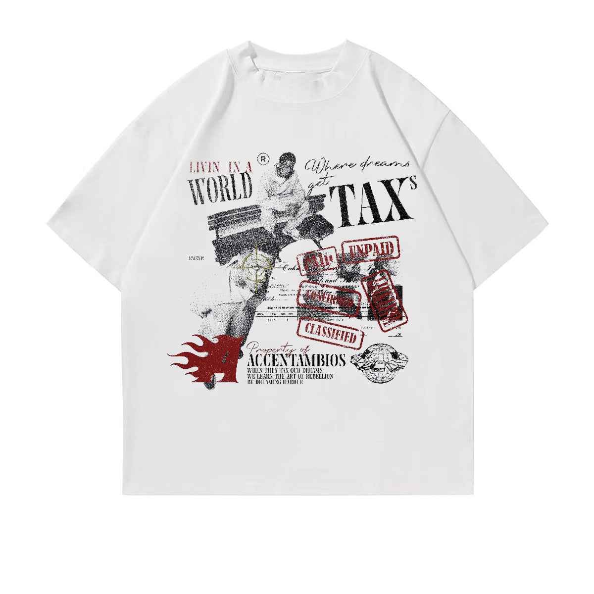 Summer New Printed T-shirt - Customizable Pattern