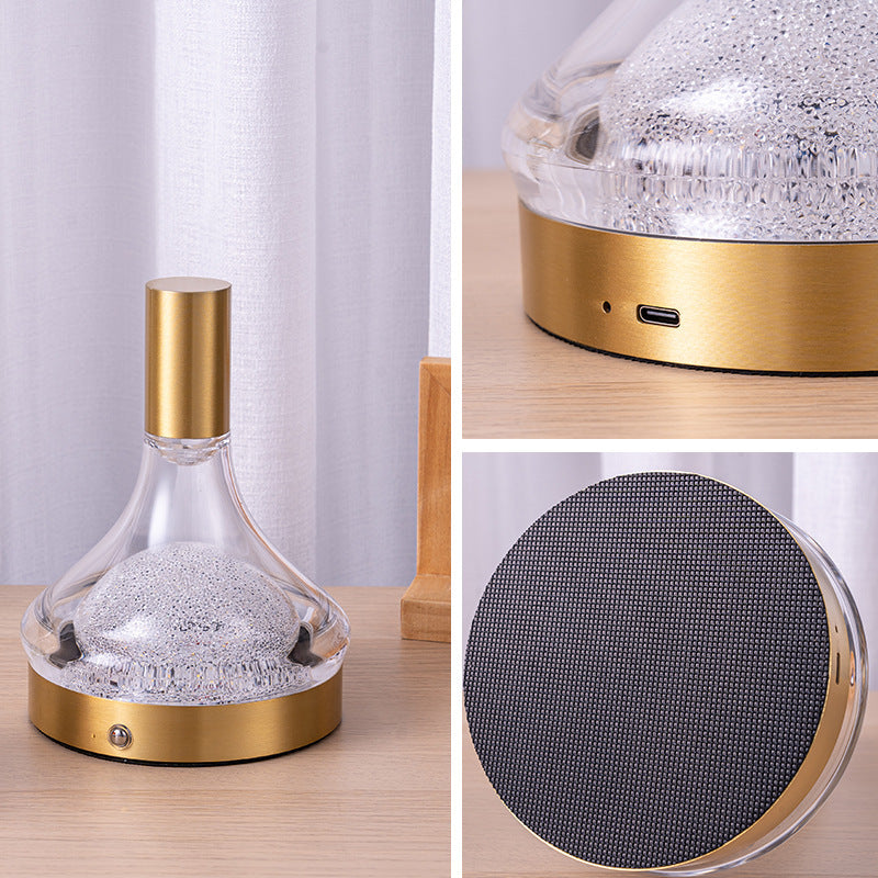 Retro Rechargeable Bar Table Lamp Outdoor Atmosphere Home Decor Light - DropOnline.co