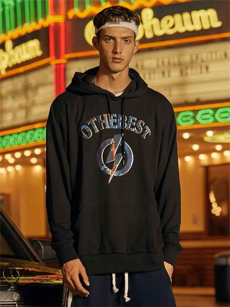 Men's Hoodie - Everyday Pullover Hooded Sweatshirt