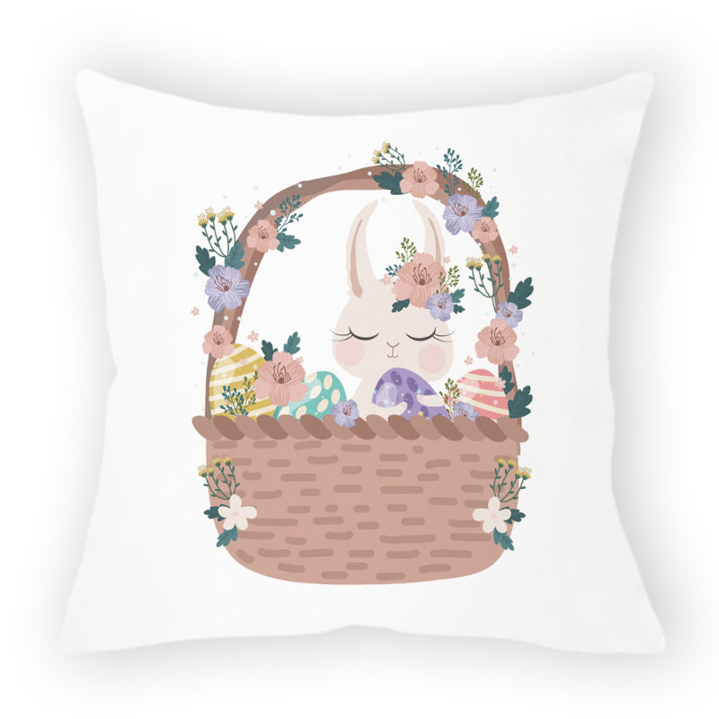 Easter Pillow Cover Sofa Cushion Cushion Cover - DropOnline.co