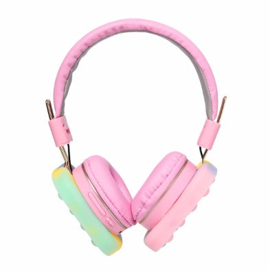 Pop Fidget Bluetooth Headphones for Kids - Stress Relief Sensory Toy Headset - DropOnline.co