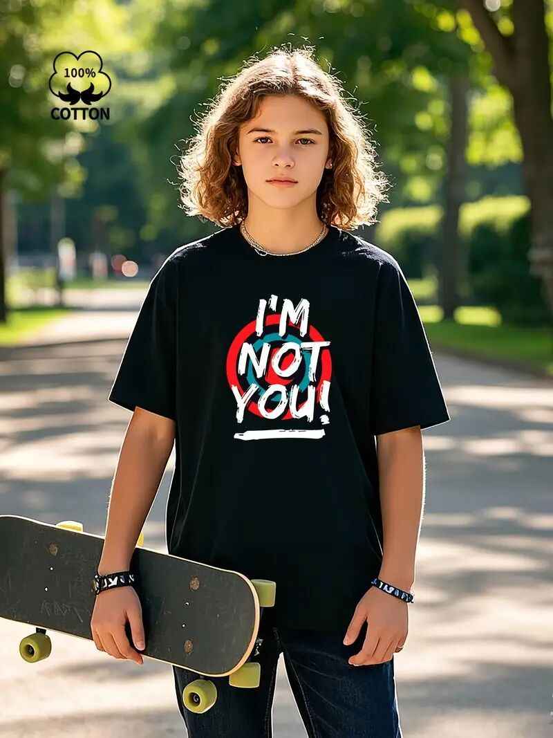 Men's Printed Short Sleeve T-Shirt - Urban Casual Graphic Tee