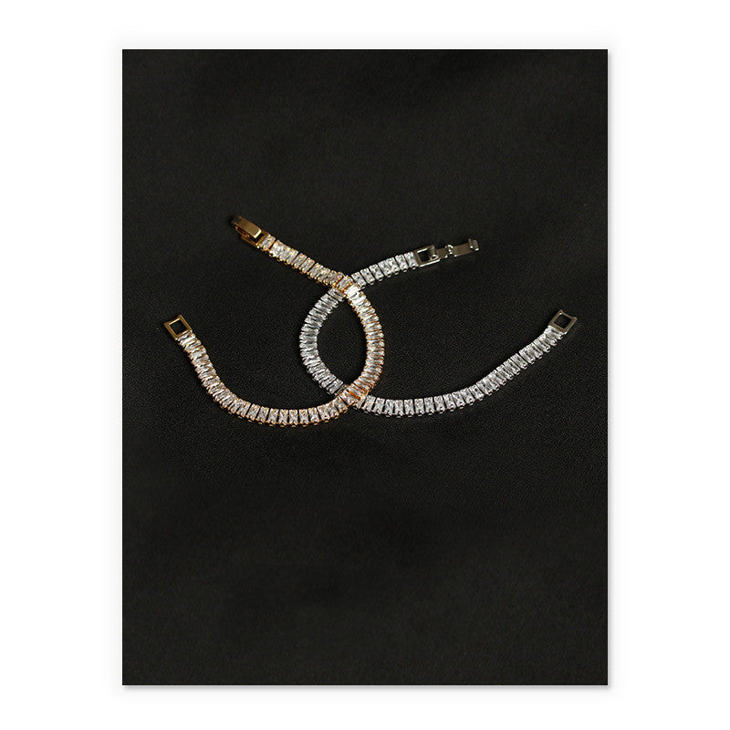 Simple zircon bracelet - DropOnline.co