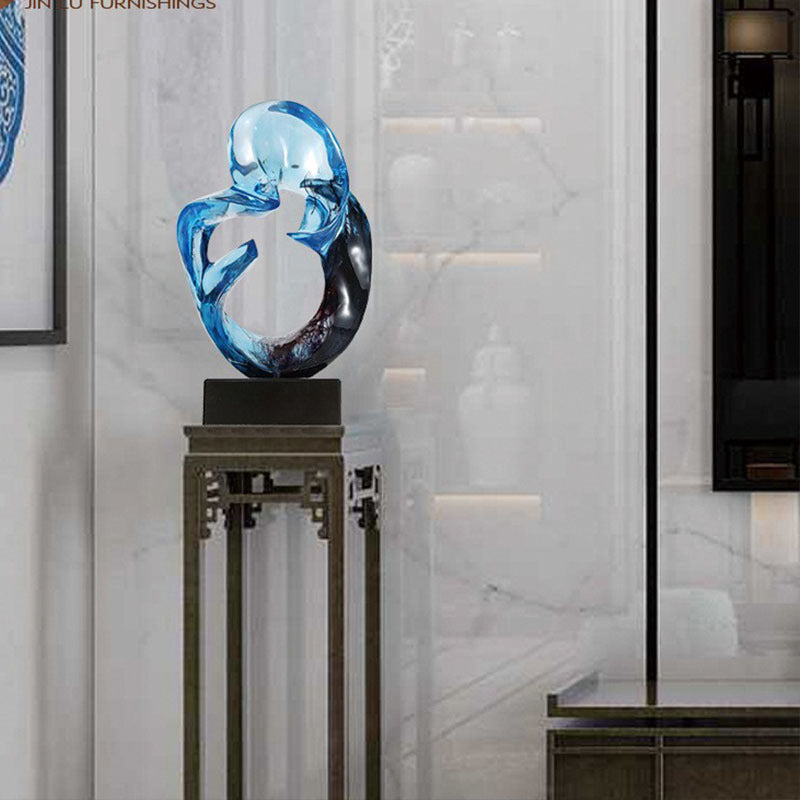 Glass Transparent Resin Craft Ornament - DropOnline.co