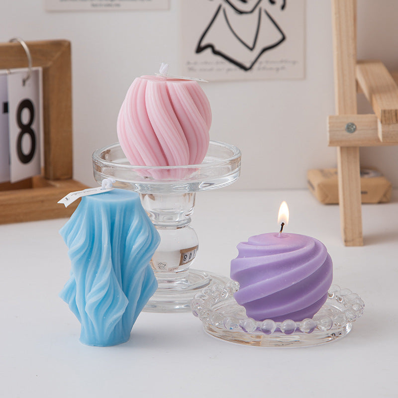 Creative Geometric Aromatherapy Candle Home Decoration - DropOnline.co