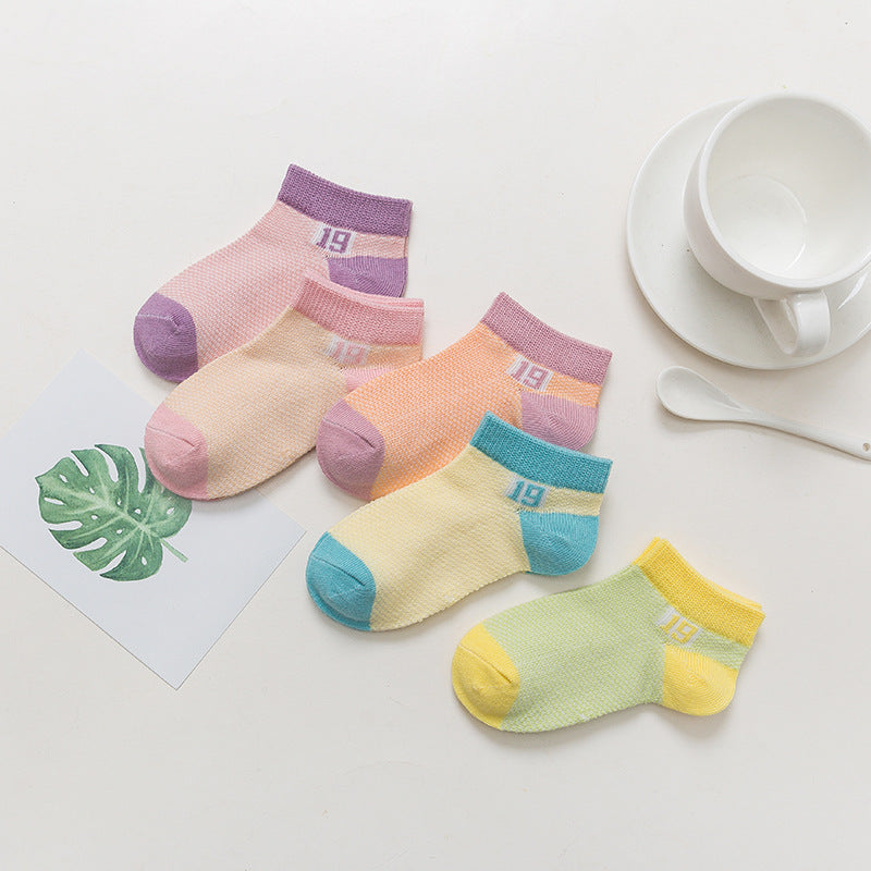 Cotton Baby Socks - Breathable Soft Socks for Boys & Girls - DropOnline.co