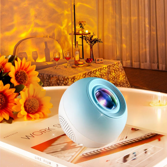 Projector Small Night Light Rotating Water Ripple Flame Ambiance Bedroom Decor - DropOnline.co