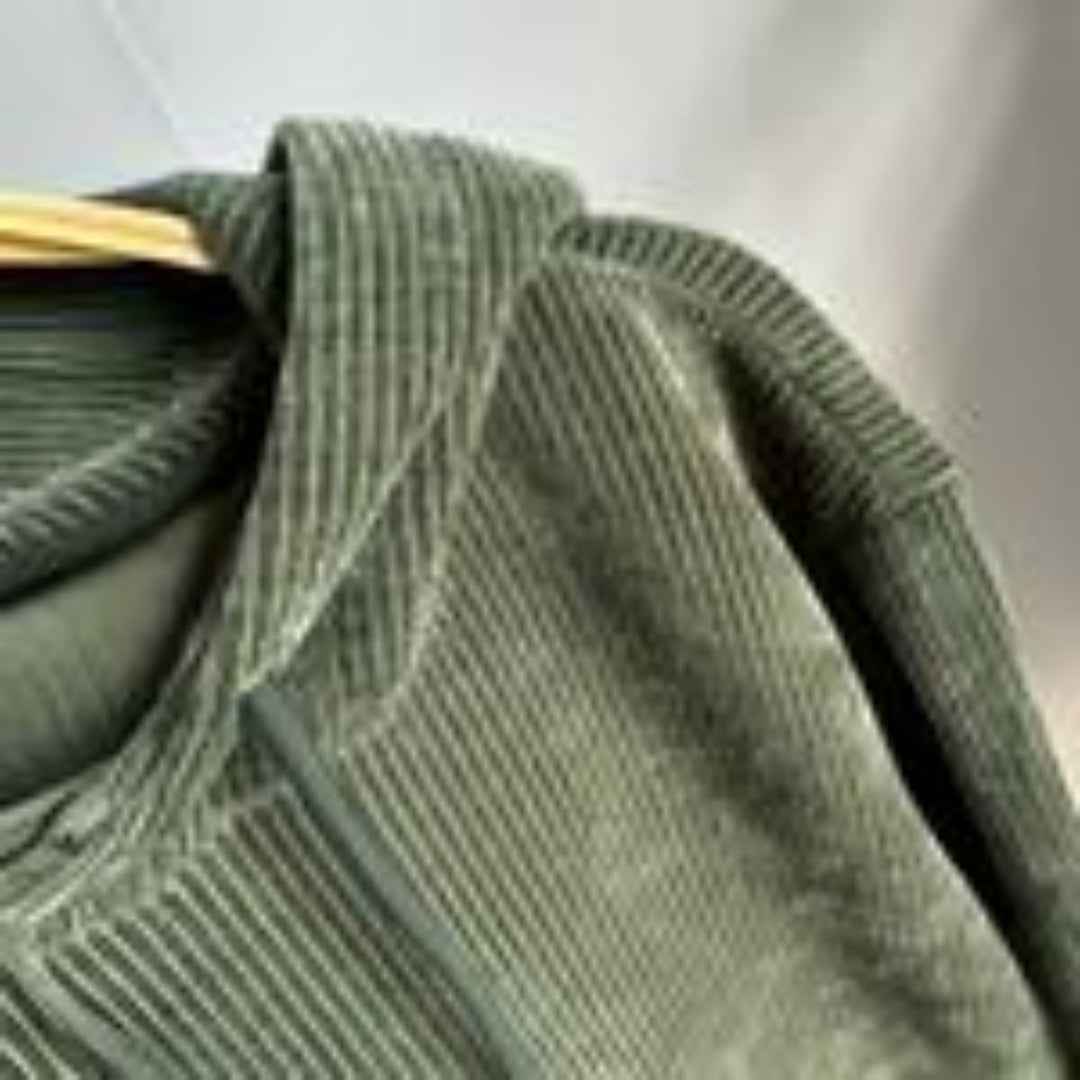 Unisex Jacquard Round Neck Hoodie - Export Quality International Sizes