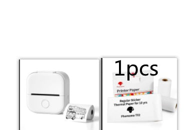 Portable Mini Thermal Label Printer Home Photo Printer Student Wrong Question Printer Bluetooth-compatible Mini Label Printer Price Tag - DropOnline.co